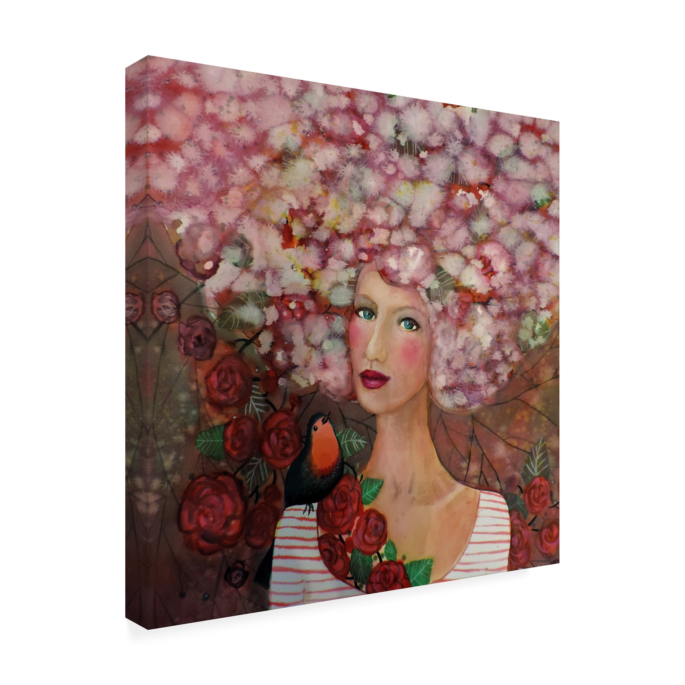 Sylvie Demers 'Delphine' Canvas Art