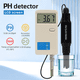 thumbnail image 2 of Probador de Calidad del Agua, Medidor de Acidez Portátil, Detección del Valor de PH para Laboratorio, Agua Potable, Acuarios, Hidroponía, 2 of 5
