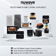 thumbnail image 4 of Kit de accesorios para freidora de aire digital NuWave 3QT Brio: incluye bandeja para hornear de acero inoxidable, rejilla para cocinar reversible y bandeja para parrilla, compatible con los modelos 3, 4 of 4