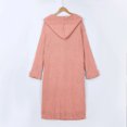 thumbnail image 4 of Vedolay Women's Knit Cardigan Sweater Long Sleeve Solid Color Cardigan Blouse Pink,L, 4 of 4