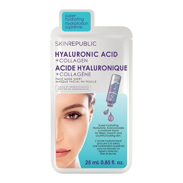 Skin Republic Hyaluronic Acid & Collagen Face Mask