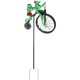 thumbnail image 3 of Outdoor Windmill Decor Metal Lawn Pinwheel Green Garden Ornament 76x19cm 1Pcs, 3 of 5