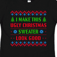 thumbnail image 4 of Inktastic I Make This Ugly Christmas Sweater Look Good Boys or Girls Toddler T-Shirt, 4 of 5