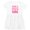 White with Speckles, variant on Inktastic Mimi and Papa Girl Grandchild Valentine Girls Toddler Dress