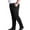 Black, variant on BiZtdJrK Mens Stretch Dress Pants Zipper Casual Work Suit Pants Summer Travel Dress Trousers with Pockets Navy L