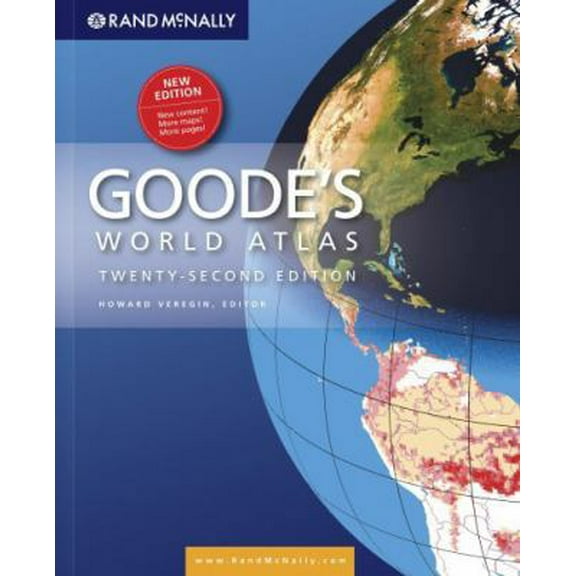 Pre-Owned goode's world atlas (Paperback) 0528877534 9780528877537