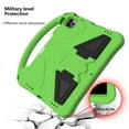thumbnail image 5 of Allytechgroup Kids Case for iPad Pro 11 Inch 4th/3rd/2nd/1st Gen,  iPad Air 4 /5 EVA Shockproof Heavy Duty Case with Foldable Kickstand / Handle Kids Friendly Case for Boys Girls Children, Green, 5 of 7