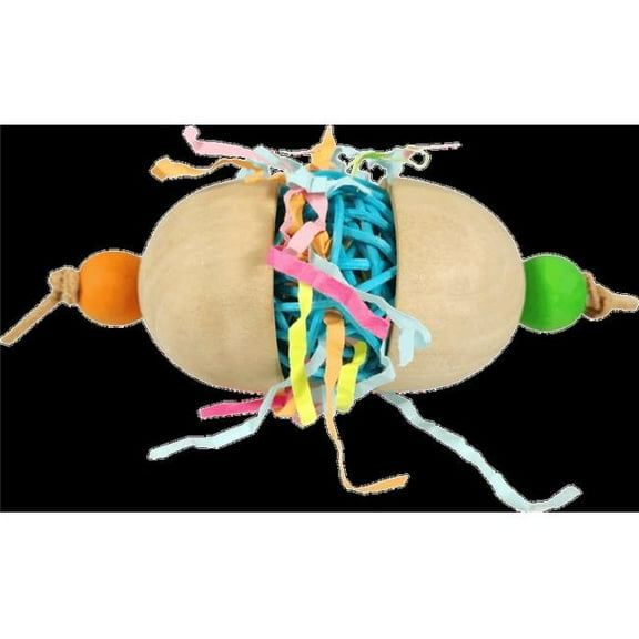 A&E Cage 103124 Happy Beaks Hatchling Foot Bird Toy, Medium