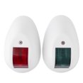 thumbnail image 2 of DC12V-24V 3W Starboards Light  LED Navigation Light  Signal Lamp IP66 Waterproof  For Marine Boat Yacht, 2 of 8