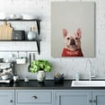thumbnail image 2 of Stupell Industries French Bulldog in French Roast T-Shirt Dog Pun Designed by Lucia Heffernan, 2 of 6