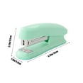 thumbnail image 6 of Gmluru Portable Stapler Effortless Stapler Compact And Portable Office And Stationery Macaron Colored Medium Sized Stapler, 6 of 7