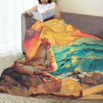 thumbnail image 6 of Cauagu Island Beach Guinea Pig Pattern Flannel Bed Blankets,Fleece Blanket Comfortable Air Conditioning Blanket for Sofa Bed Travel Couch & Living Room -40"x30", 6 of 8