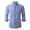 Blue-J, variant on Coorders George Men's Dress Shirt with Long Sleeves, Casual Solid Shirt for Mens Turn-down Button Long Sleeve Dress Shirt,Gray,S