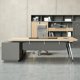 thumbnail image 3 of Writing Conference Desk Drawers Storage Filing Modern Work Office Desk Students Makeup Escritorios De Oficina Desk Accessories My Lux Decor Round, 3 of 20