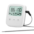 thumbnail image 1 of Termómetro de barbacoa Termómetro de cocina LCD digital Alarma de cuenta regresiva Medidor de sonda de temperatura de alimentos Noticed HA004477-00B, 1 of 7