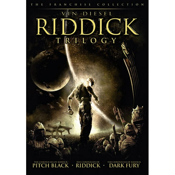 Pre-Owned Riddick Trilogy (Dvd) (Good)