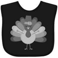 thumbnail image 3 of Inktastic Thanksgiving Pilgrim Turkey Holiday Boys or Girls Baby Bib, 3 of 4