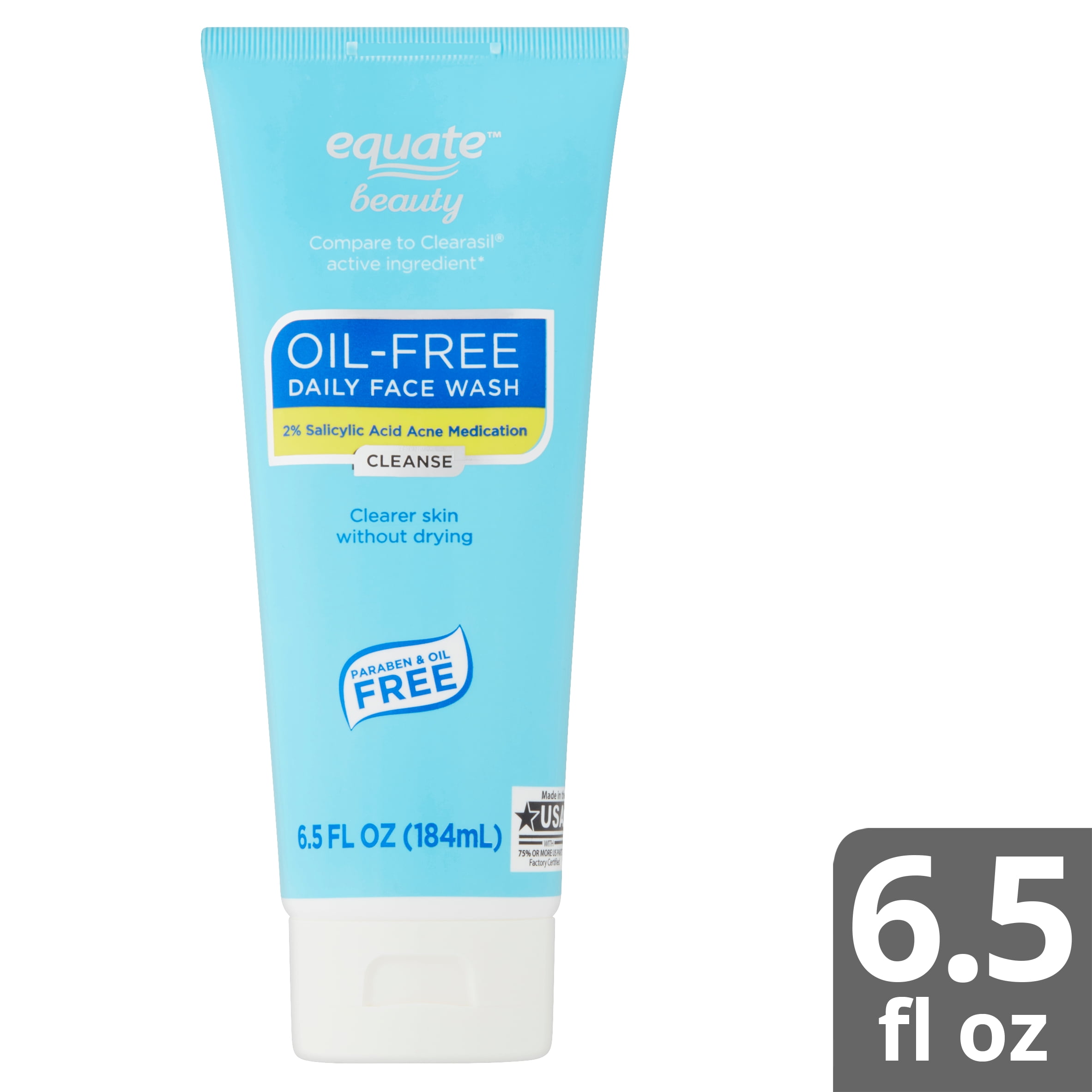 equate daily face wash