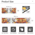 thumbnail image 3 of Yayeee Faucet Mat for Kitchen Sink 14.7" Diatomite Long Splash Guard Pad, Purple Floral Tomatoes, 2 Pack, 3 of 7