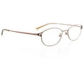 thumbnail image 2 of Womens Optical Eyewear - Oval Shape, Metal Full Rim, Pink, 2 of 4