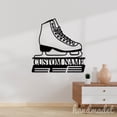 thumbnail image 2 of Handmadetneonsign Ice Skating Shoes Medal Hanger Metal Wall Art Light, Ice Skater Name Metal Sign Wall Decor, Sport Metal Decor 47221, 2 of 5