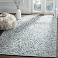 thumbnail image 2 of SAFAVIEH Martha Stewart Trace Floral Area Rug, Blue/Ivory, 6' x 9', 2 of 8