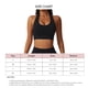 thumbnail image 4 of Sujetador de yoga para mujer con cuello en U y espalda descubierta, elástico, sin costuras, soporte deportivo con almohadilla para el pecho, color negro S, 4 of 5