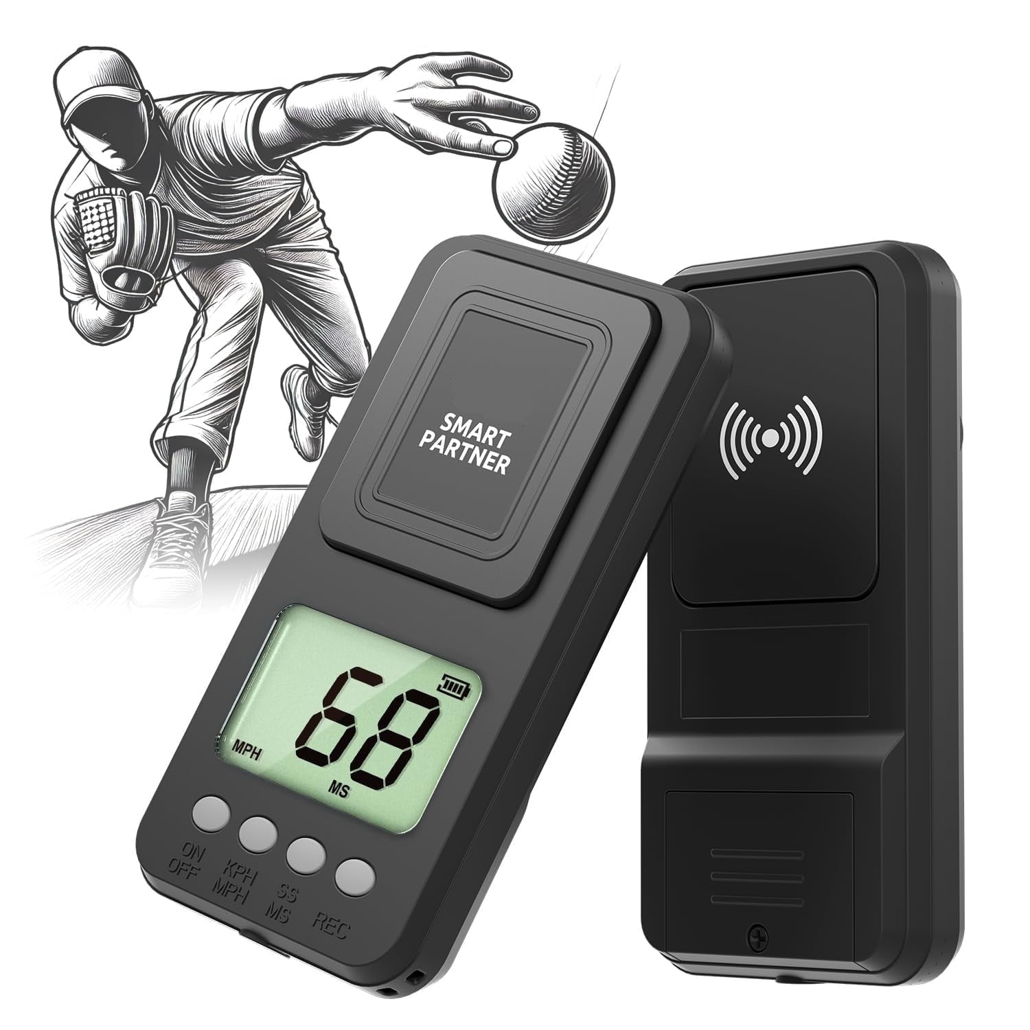 Sports Radar, Baseball Radar Gun, SRA3000, Multicolor - Walmart.com