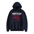 thumbnail image 1 of ATEEZ Double Sided Pattern Comfort Hoodies For Unisex Tracksuit Pullover Fans,L,Navy blue, 1 of 4