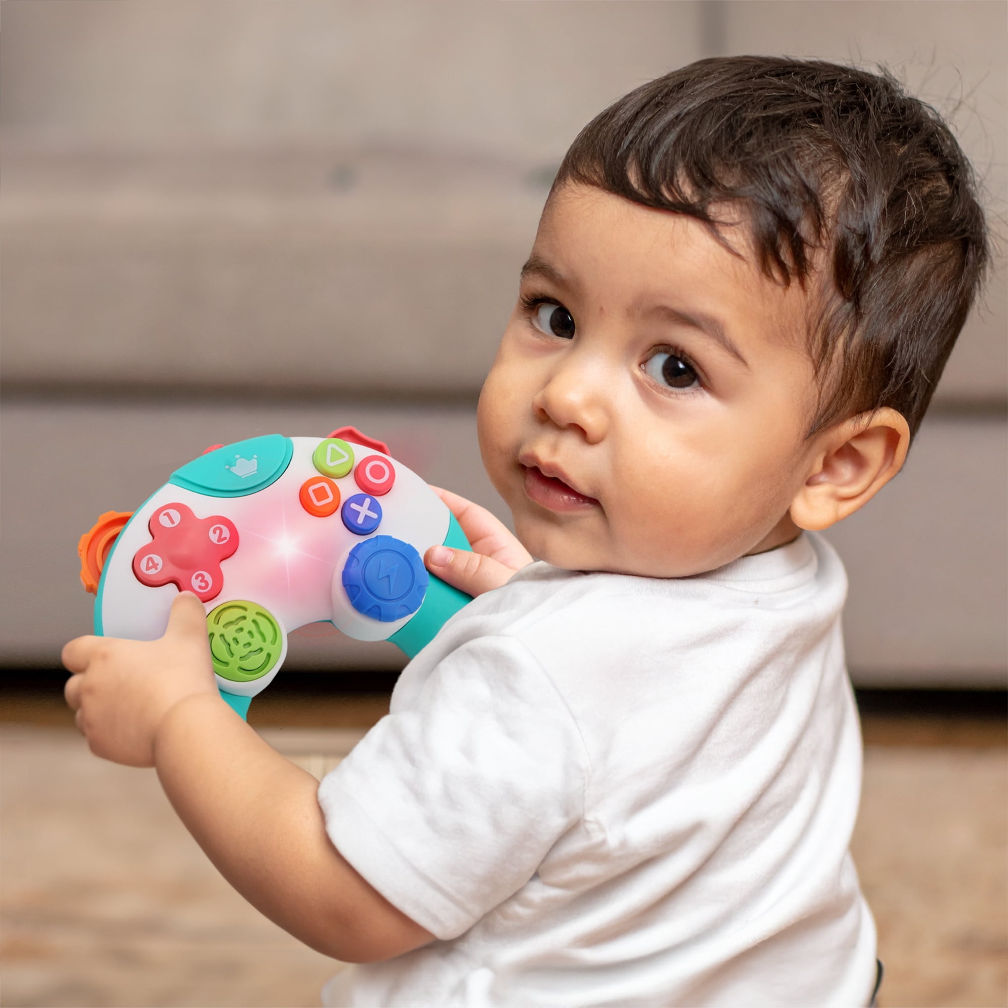 Étincelle créer Imagine contrôleur de jeu enfants faire semblant jouer lumière son musique amusement, Groupe d’âge 12 mois +