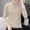 Khaki, variant on Zynviq Sweaters for Men Turtle Neck Gray Slim Solid Long Sleeve Pullover Sweaters Winter Sweaters for Men L