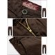 thumbnail image 5 of Pantalones a juego, delgados, cónicos, con frente plano, casuales para hombre, 5 of 6