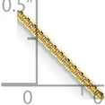 thumbnail image 4 of Avariah Diamonds 14K Yellow Gold 1.2mm Concave Box Chain - 20"- Made In Italy, 4 of 8