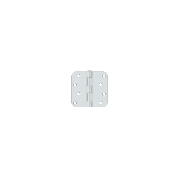 Deltana S44R5USPW - Steel Hinge 4 X 4 X 5/8 Radius USP White