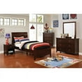 thumbnail image 2 of Roseberry Kids Transitional Wood Full Bed with Curved Headboard in Cherry, 2 of 5