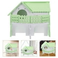 thumbnail image 4 of COMPUKAS Wooden Guinea Pig Hideout House for Decor Assorted Color and for Small Pets 7x5 Inches, 4 of 8