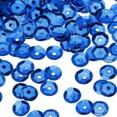 thumbnail image 4 of Loose Sequins 6MM Silver Backed Sequins 2400Pcs Embroidery Sequins for Jewelry Making Crafts Sewing,Dark Blue, 4 of 5