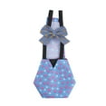 thumbnail image 1 of Reusable Chicken Diaper with Bow Tie, Polyester Fabric Soft & Durable, Adjustable Hook & Loop, Eco-Friendly & Cute, 1 of 4