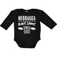 thumbnail image 3 of Inktastic Nebraska Awesome Since 1867 Boys or Girls Long Sleeve Baby Bodysuit, 3 of 5