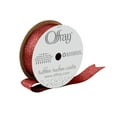 thumbnail image 2 of Offray Ribbon, Red 7/8 inch Galena Metallic Ribbon, 9 feet, 2 of 5