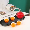 thumbnail image 3 of Weiweiguan 1 Pc Stainless Steel Filter Teapot Home Tea Kettle Long Handle Tea kettle, 3 of 7