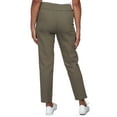thumbnail image 2 of Alfred Dunner Womens  Super Stretch Mid- Rise Average Length Pant, 2 of 4