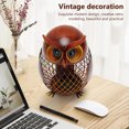thumbnail image 4 of Banque de Pièces, Grande Capacité Boîte à Pièces en Forme de Hibou Délicat pour Bureau pour Étagère, 4 of 8