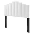 thumbnail image 1 of Headboard, King Size, Velvet, White, Modern Contemporary Urban Design, Bedroom Master Guest Suite, 1 of 9