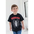 thumbnail image 4 of Marvel Spider-Man 4 Pack T-Shirts Toddler to Big Kid, 4 of 5