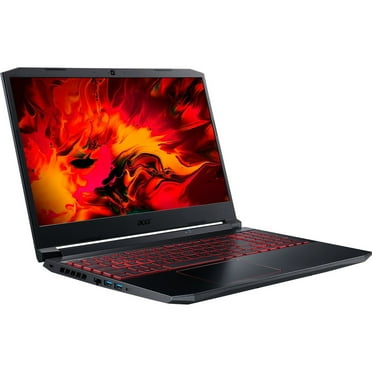 Acer Nitro 5 15.6" FHD Gaming Laptop, Intel Core i5, 8GB RAM, GF GTX 1650, 256GB SSD, Windows 10, Obsidian Black, AN515-55-53AG