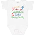 thumbnail image 3 of Inktastic Surfer Like Daddy Childs Surfing Boys or Girls Baby Bodysuit, 3 of 5