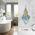 thumbnail image 2 of Yayeee 100% Cotton Hand Towels for Bathroom 16" x 28" Soft Absorbent Kitchen Towel, Rainbow with Stars, 2 of 7