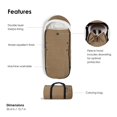 thumbnail image 4 of Forro polar Footmuff Stokke Babyzen YOYO Toffee Sherpa, 4 of 5