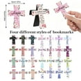 thumbnail image 3 of Aoyunhp 12Pcs Magnetic Bookmarks Christian Cross Magnetic Page Markers Religious Bible Verses Bookmarks for Mother'S Day Women Church Bible Group (Flower)Inspirational Christian Bookmarks Bulk Set, 3 of 9
